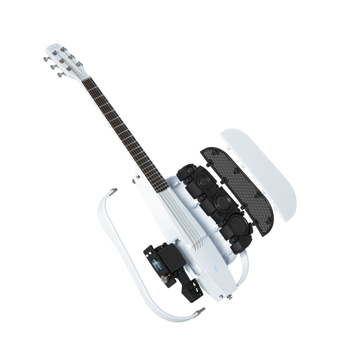 ENYA NEXG 2 Carbon Fiber Guitar White (Deluxe)