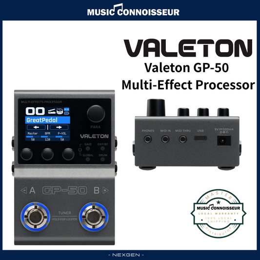 Valeton GP-50 Multi-Effect Processor