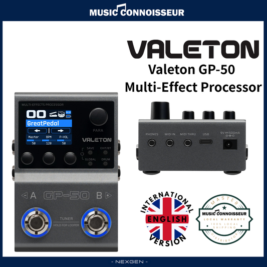 Valeton GP-50 Multi-Effect Processor