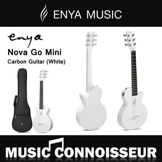 ENYA NOVA GO MINI Carbon Guitar White