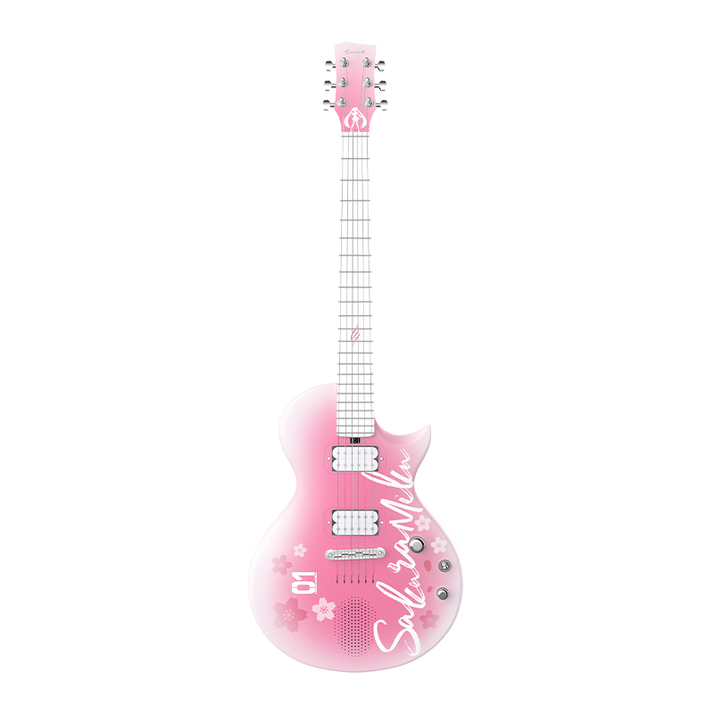 ENYA NOVA GO Sonic Sakura Mirai Edition Electric Guitar (Pink)