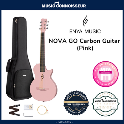 ENYA NOVA GO Carbon Guitar (Pink)