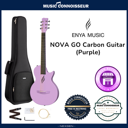 ENYA NOVA GO Carbon Guitar (Purple)