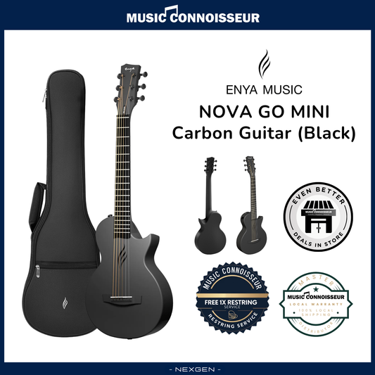 ENYA NOVA GO MINI Carbon Guitar (Black)