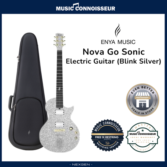 ENYA NOVA GO Sonic Electric Guitar (Blink Silver)
