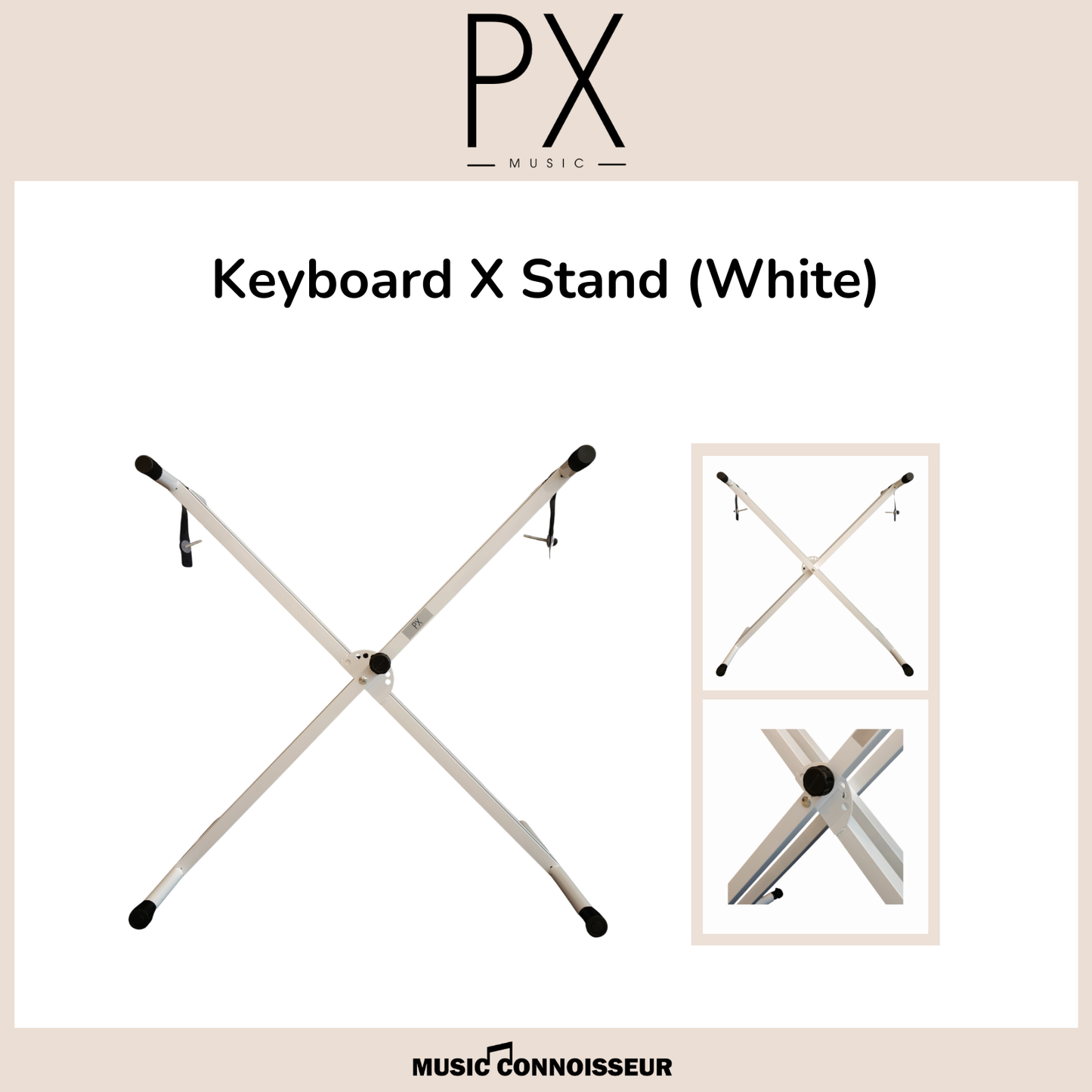 MUSO Keyboard X Stand (White)