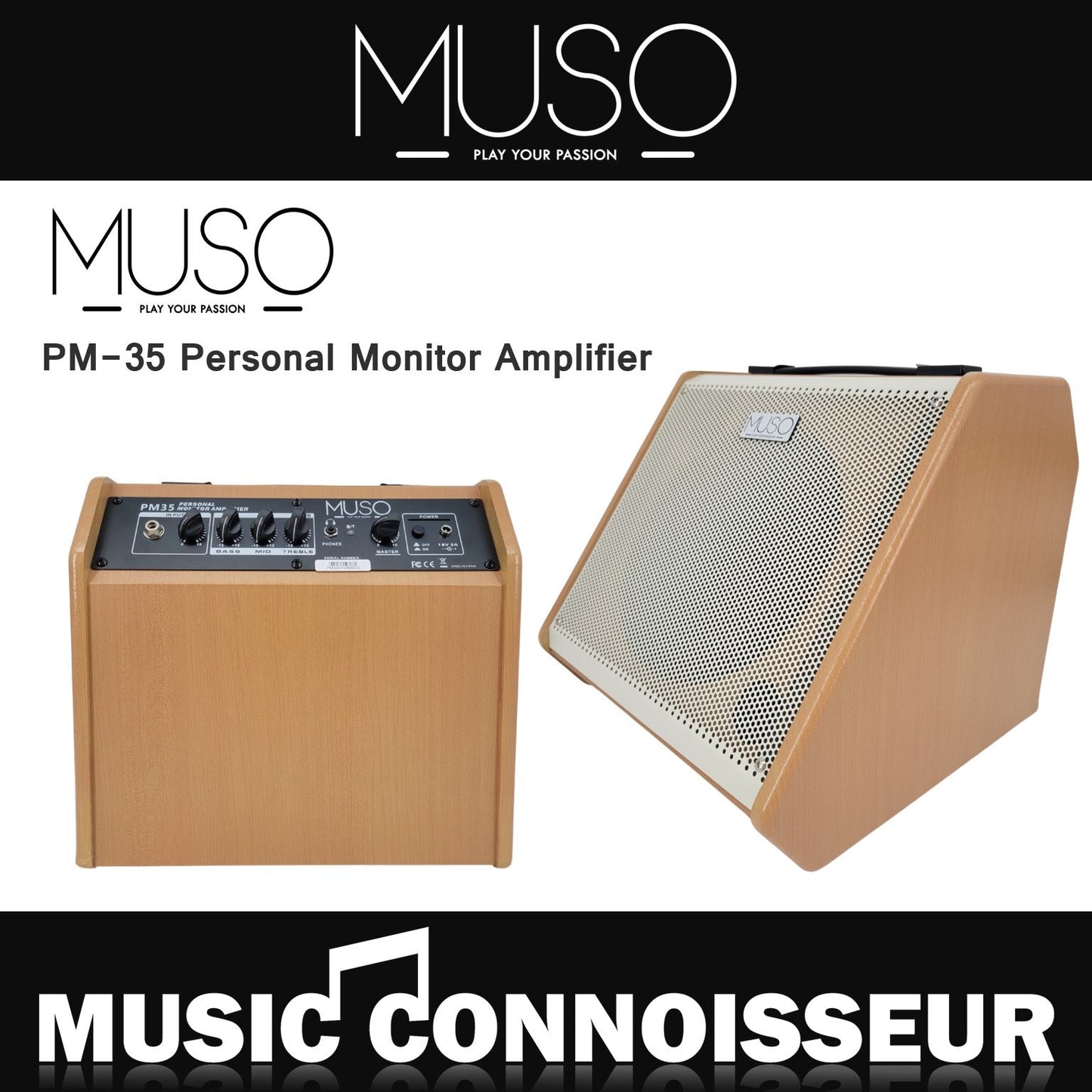 MUSO PM-35 Personal Monitor Amplifier