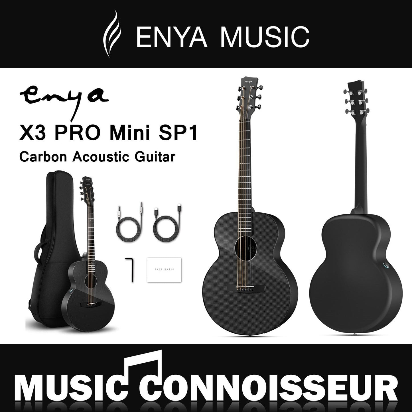 ENYA X3 PRO MINI Carbon Acoustic Guitar