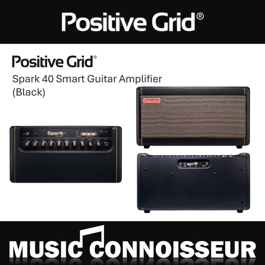 Positive Grid Spark 40 Smart Guitar Amplifier (Black)