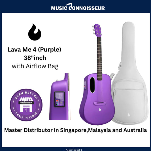 LAVA ME 4 Carbon 38" with Airflow Bag (Purple)