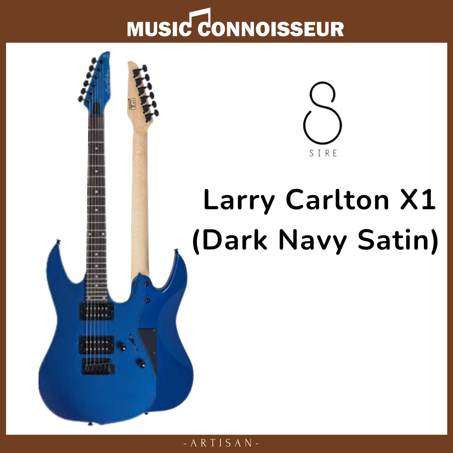 Sire Larry Carlton X1 Electric Guitar (Dark Navy Satin)