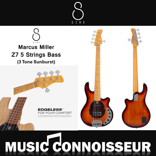 Sire Marcus Miller Z7 5 Strings Bass (3 Tone Sunburst)