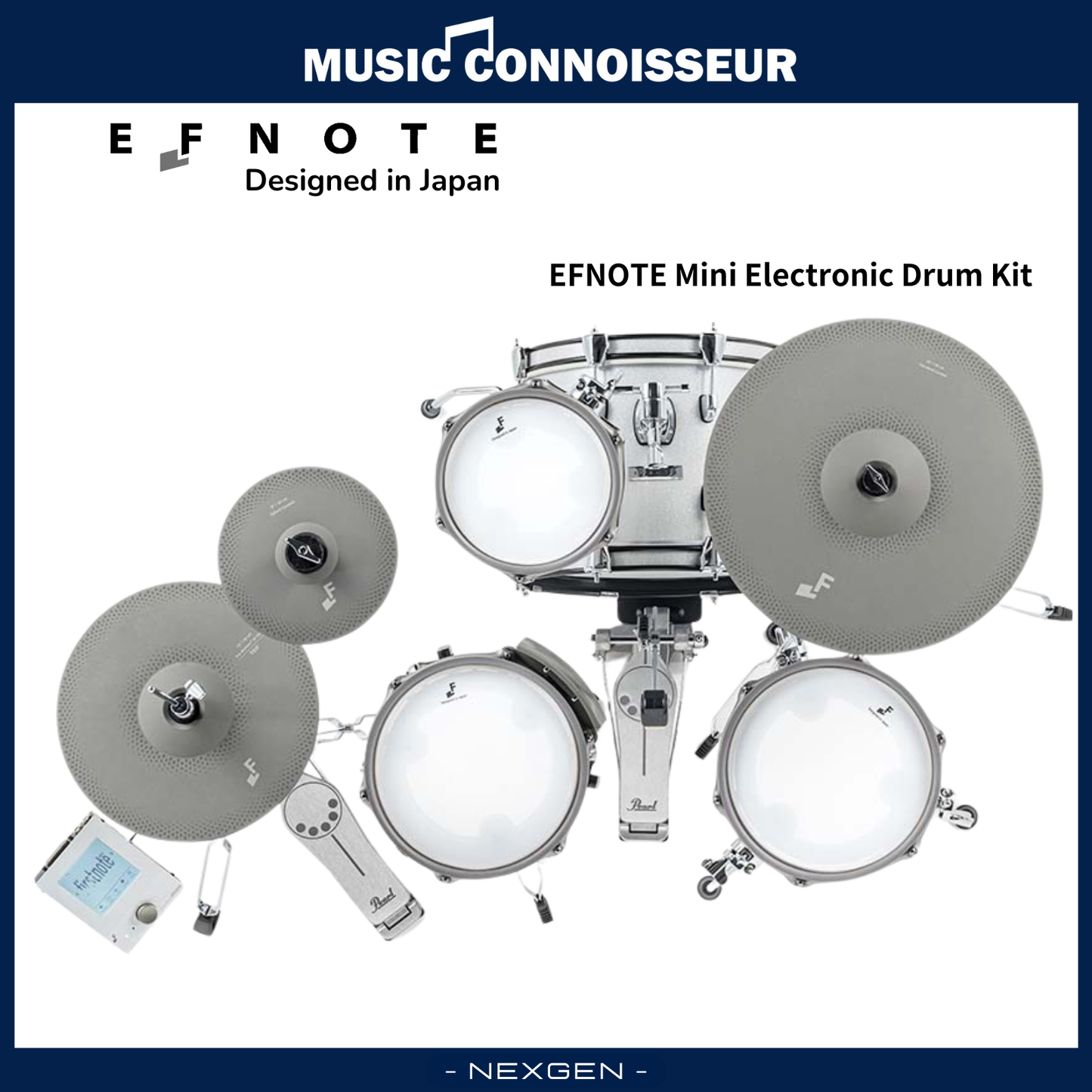 EFNOTE Mini Electronic Drum Kit