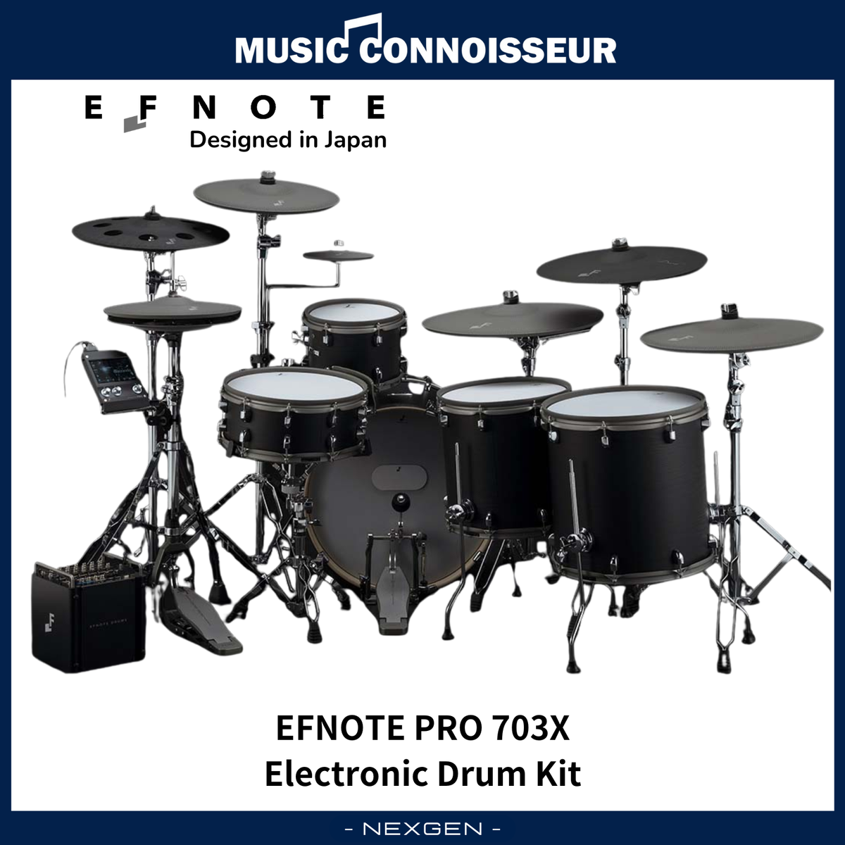 EFNOTE PRO 703X (Black Oak-ish Finish) – Music Connoisseur (M) Sdn Bhd