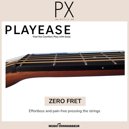 PX Allegro 40" Classical Guitar w/ Pickup (Natural)