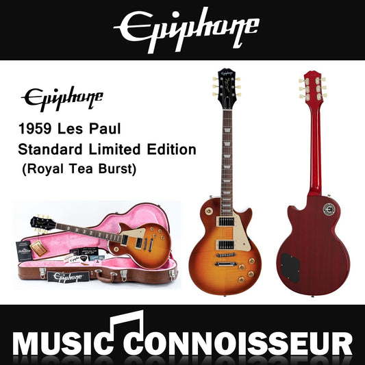 Epiphone 1959 Les Paul Standard Limited Edition Electric Guitar (Royal Tea Burst)