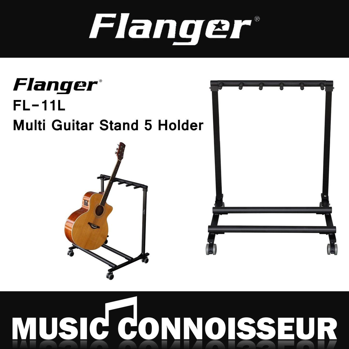 Flanger FL-11L Multi Guitar Stand 5 Holder