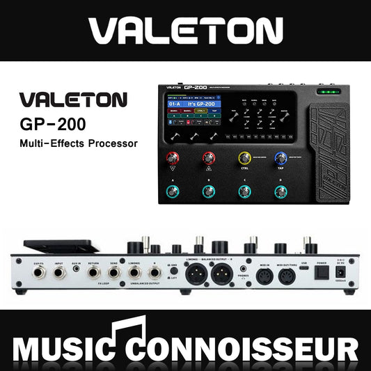 Valeton GP-200 Guitar Multi-Effect Amp Simulator (Black)