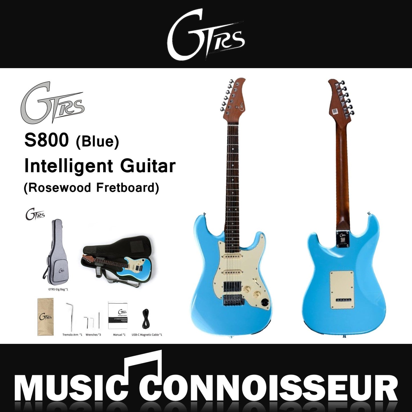 GTRS Intelligent Guitar S800 (Blue)