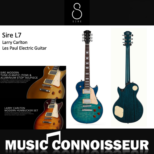 Sire Larry Carlton L7 Electric Guitar (Transparent Blue)