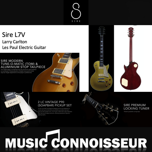Sire Larry Carlton L7V Electric Guitar (Gold Top)