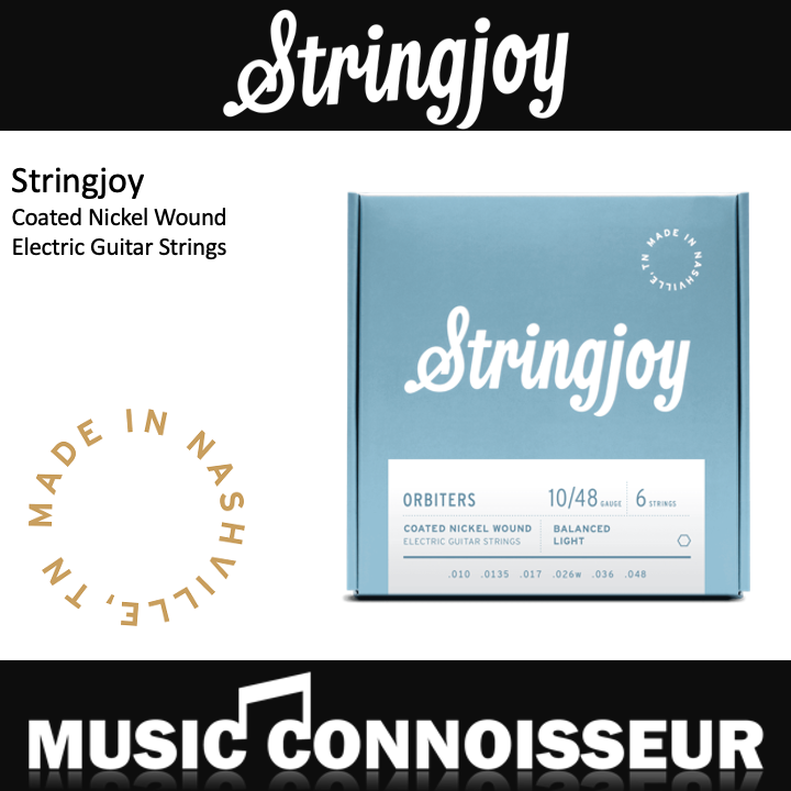 Stringjoy Orbiters Coated Electric Strings 10/48