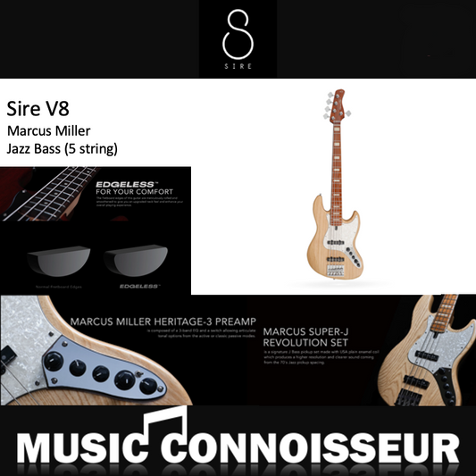 Sire Marcus Miller V8 5 Strings Bass (Natural)