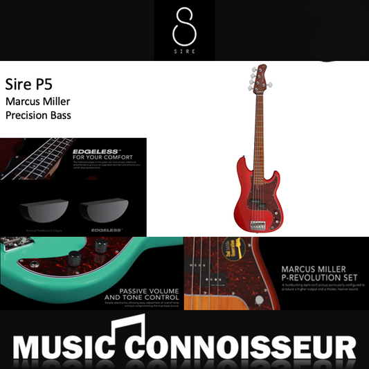 Sire Marcus Miller P5 Alder 5 Strings Bass (Dakota Red)