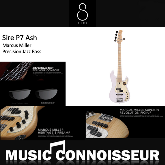 Sire Marcus Miller P7 Ash 5 Strings Bass (2nd Gen - White Blonde)