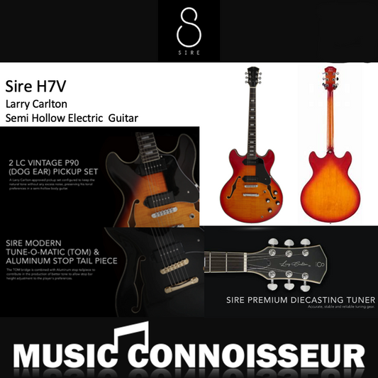 Sire H7V Larry Carlton Electric Guitar (Cherry Sunburst)