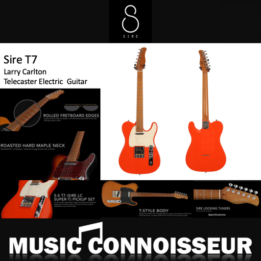 Sire T7 Larry Carlton Electric Guitar (Fiesta Red)