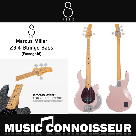 Sire Marcus Miller Z3 4 Strings Bass (Rosegold)